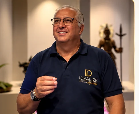 Marcio — à frente da parceria Factual + Idealize